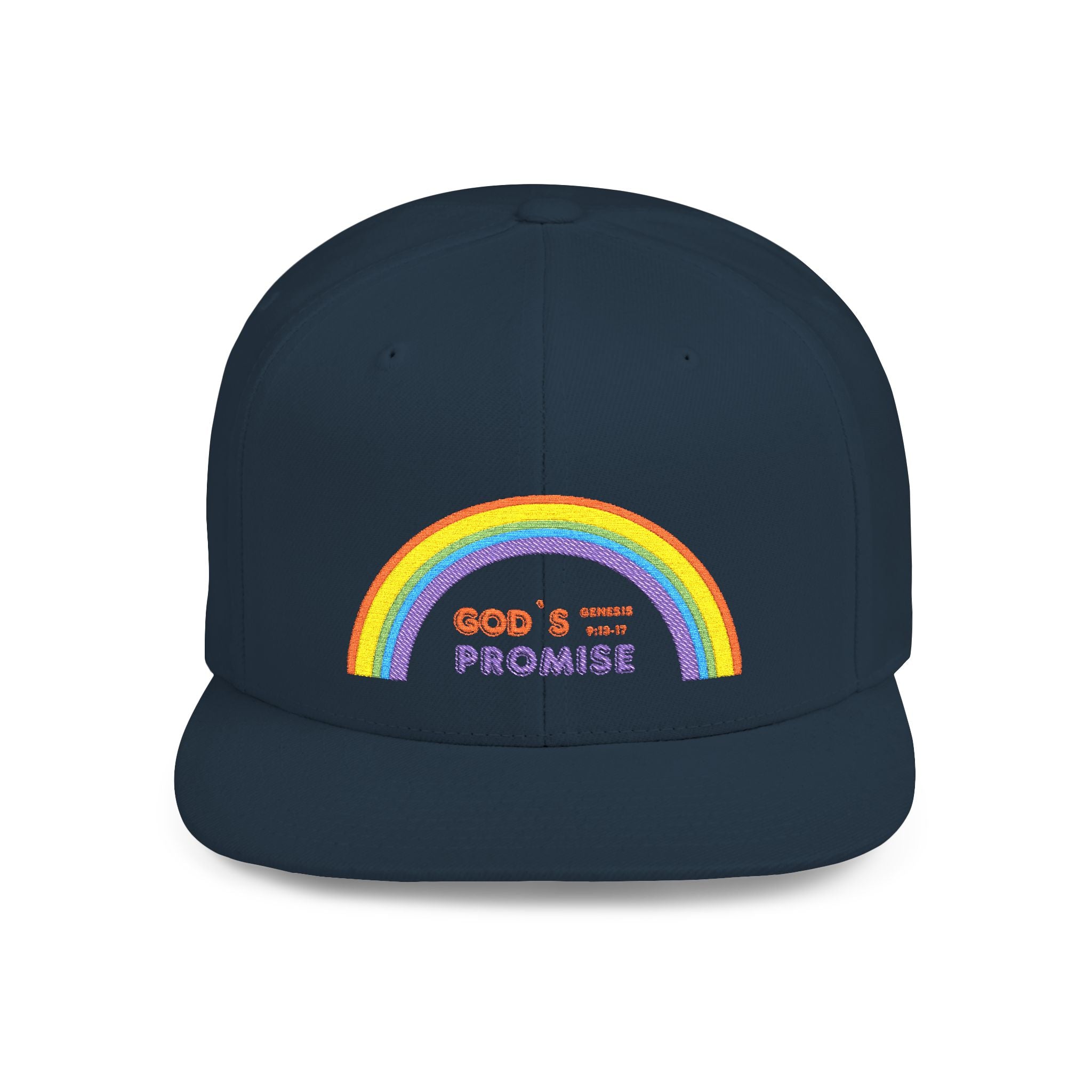 'God's Promise' Flat Bill Snapback Hat