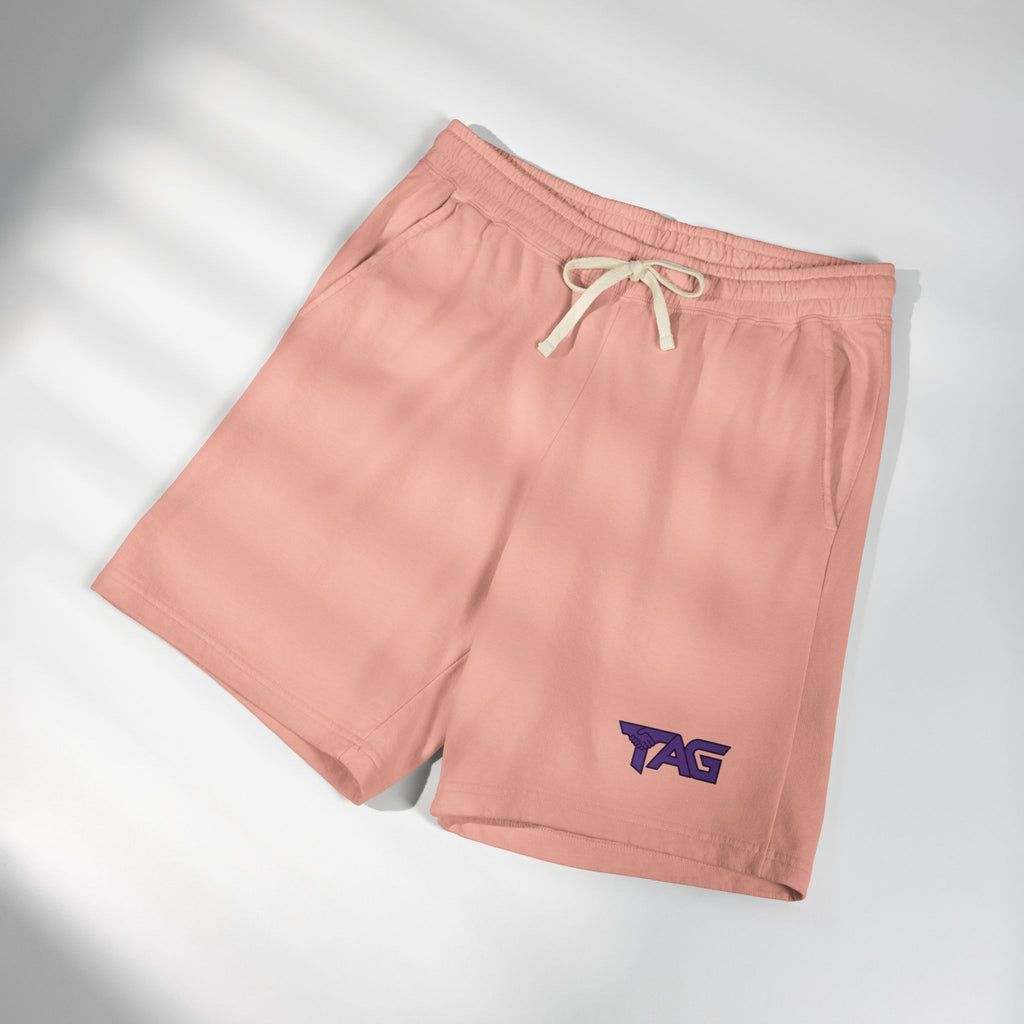 Unisex Garment-Dyed Lightweight Fleece Sweat Shorts